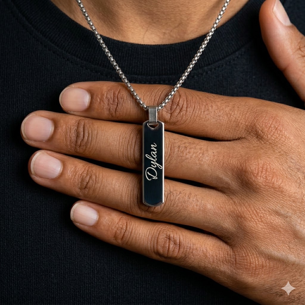 Free Engraving Necklaces for M - Wedding Job 评论和价格