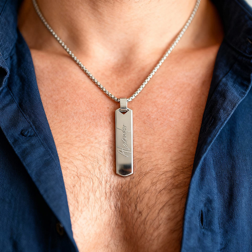 Free Engraving Necklaces for M - Wedding Job 评论和价格