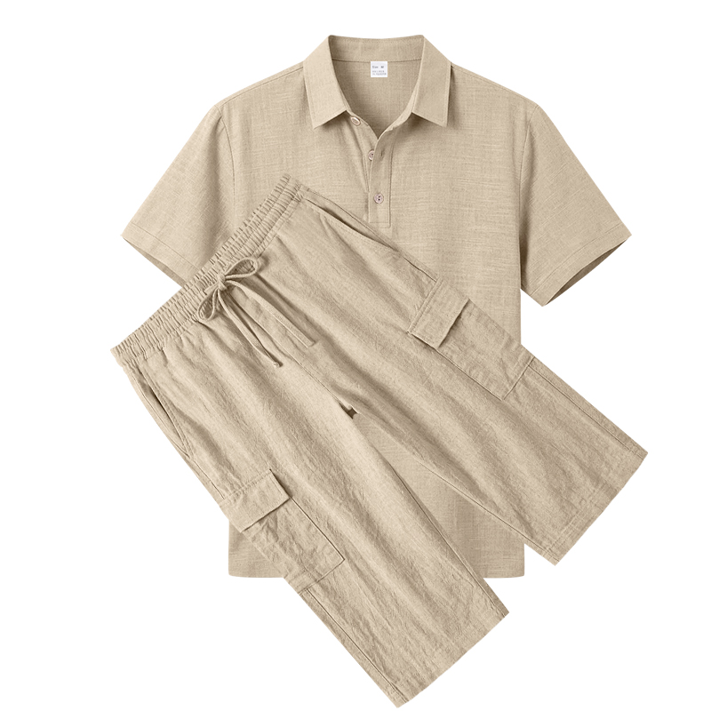 Men's Linen Breathable Loose P - Wedding Job 评论和价格