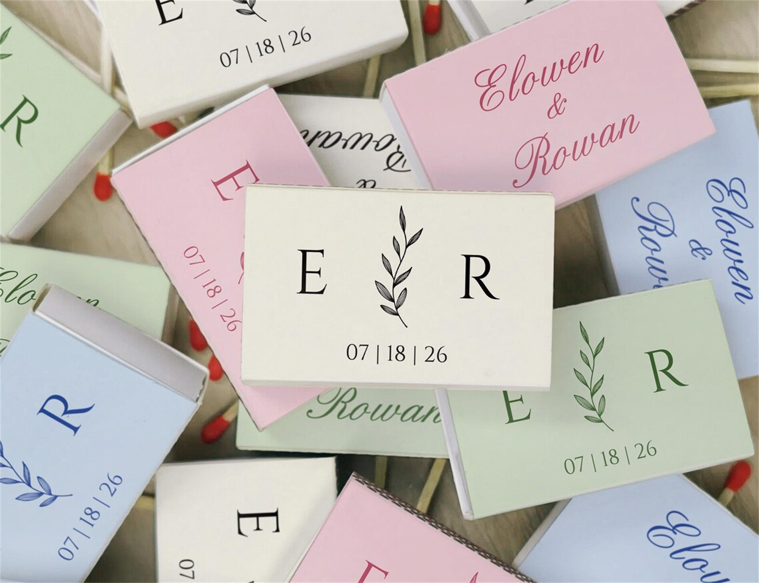 Custom Wedding Matchboxes with - Wedding Package Gold 评论和价格