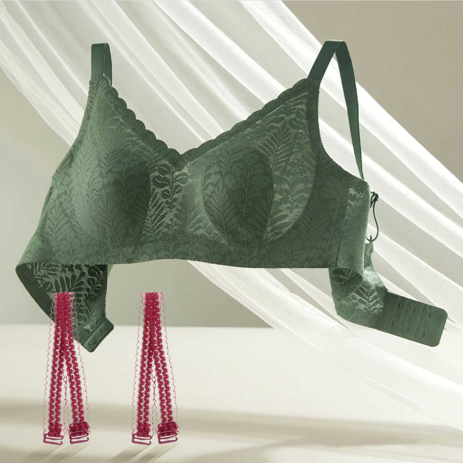 3Pairs Elegant Lace Adjustable - Wedding Support 评论和价格