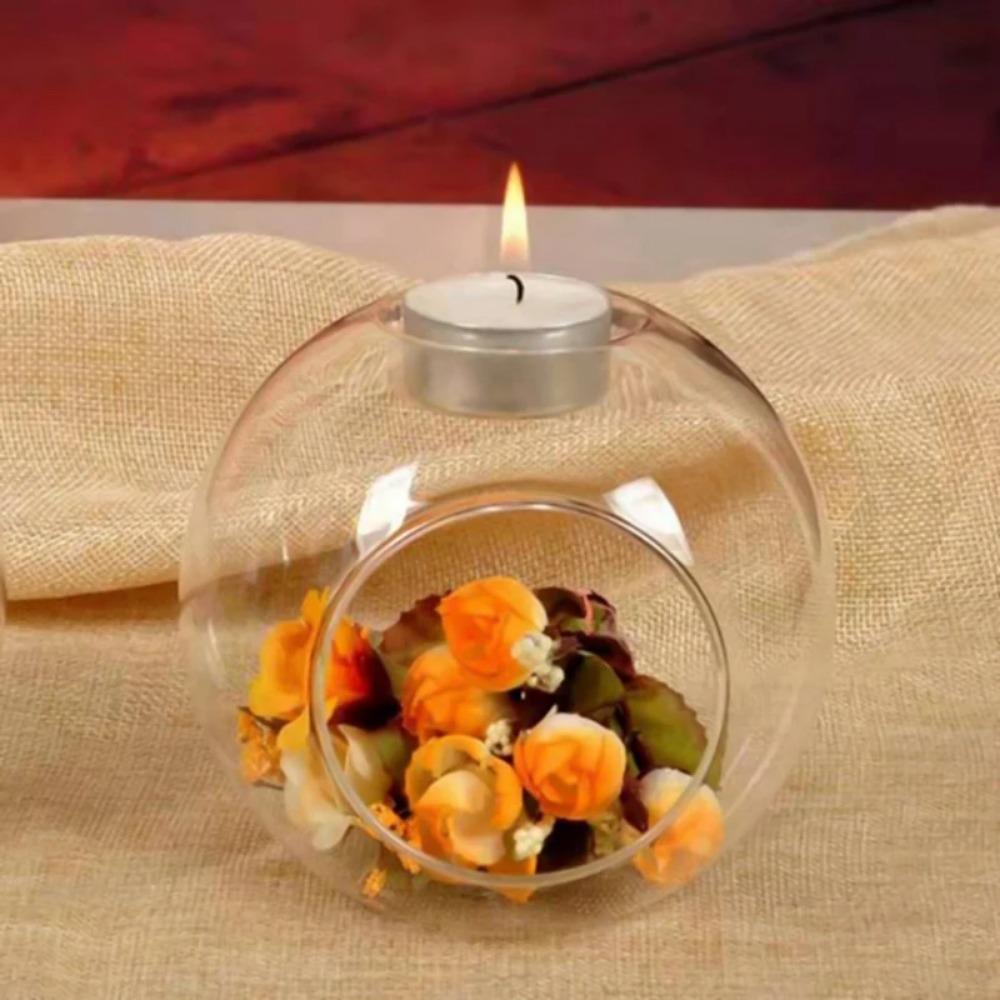 6/12pcs Glass Round Hollow Can - Wedding Fountain 评论和价格