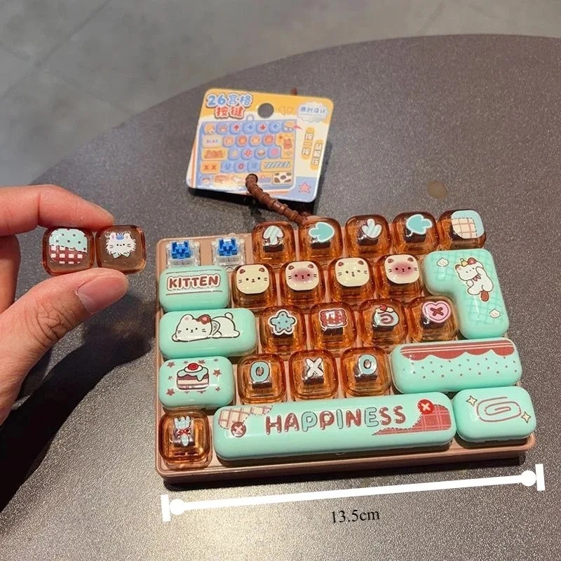 In Stock 26Grid Keycap/* Click - Wedding Yes 评论和价格