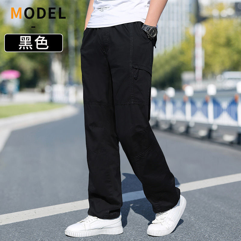 Cotton Cargo Trousers Men Work - Wedding Job 评论和价格