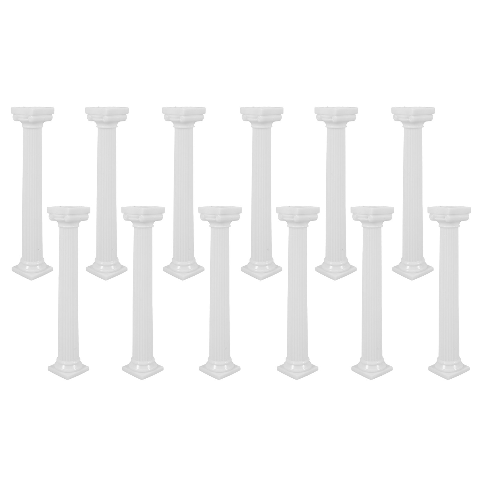 12Pcs Roman Column Cake Suppor - Wedding Support 评论和价格