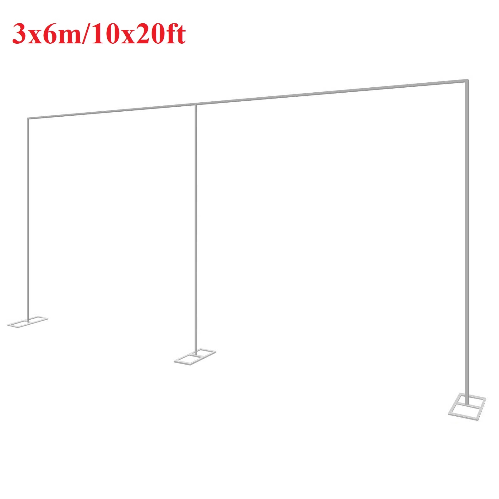 3x6m/10x20ft Metal Wedding Arc - Wedding Support 评论和价格