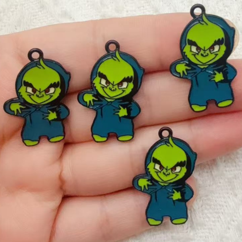 10pcs alloy drip oil cartoon C - Wedding Yes 评论和价格