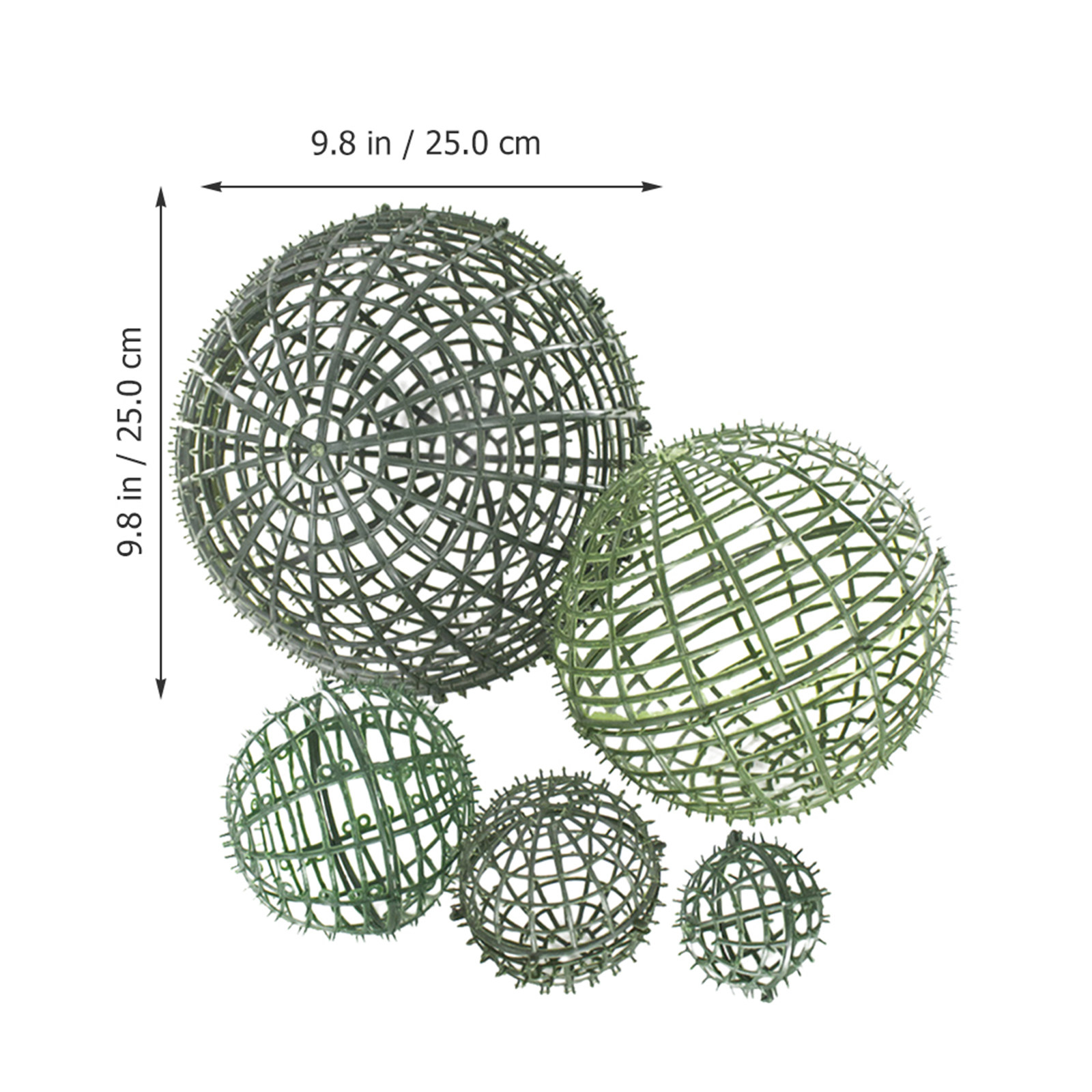 5Pcs Decorative Flower Ball Fr - Wedding Support 评论和价格